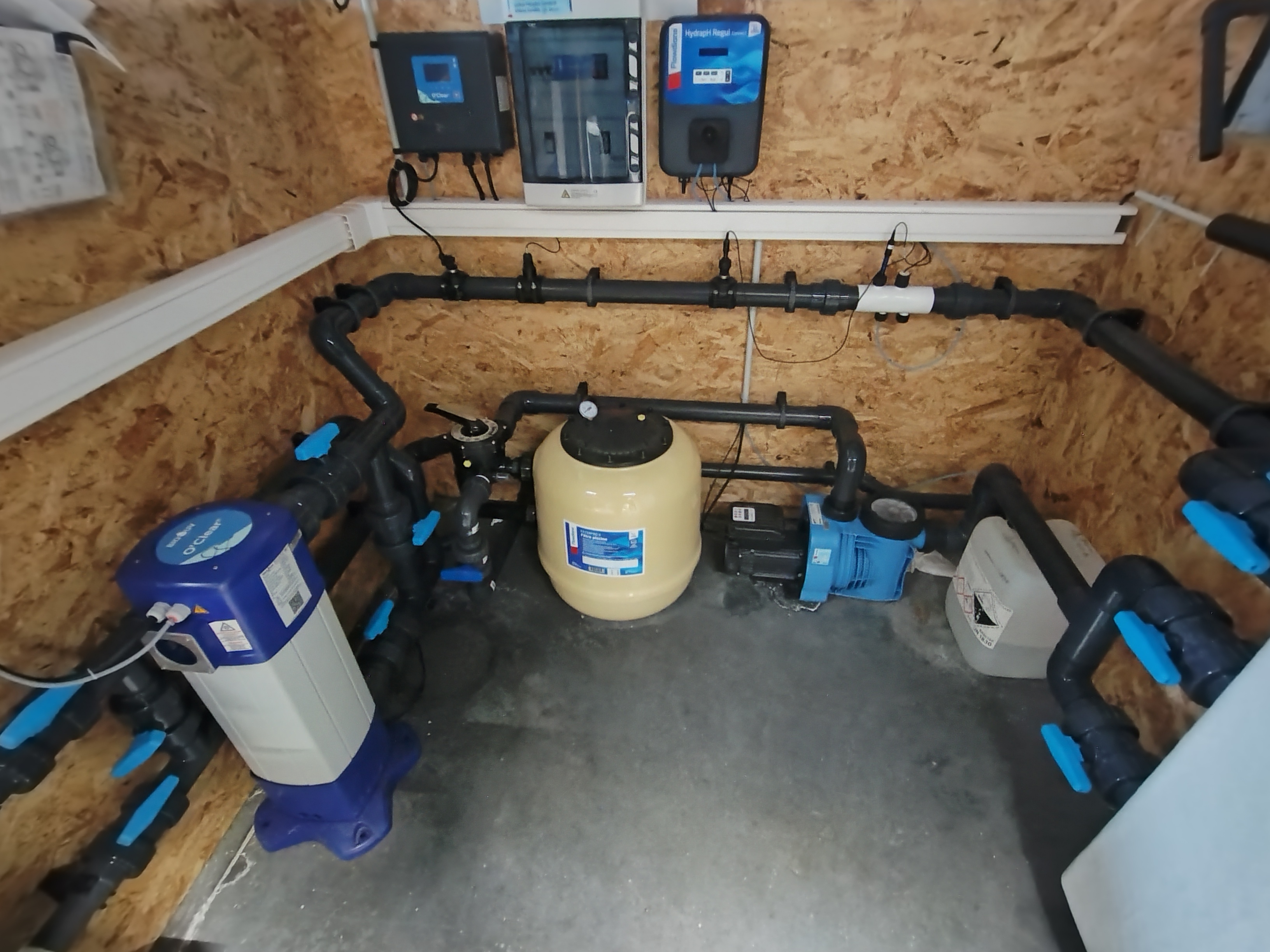 Local technique filtration complet