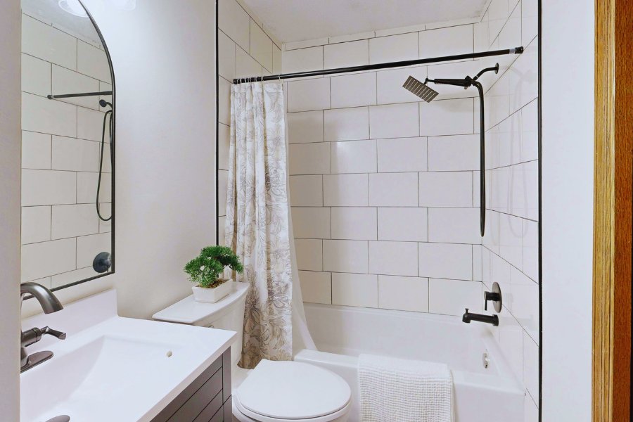 Salle de bain rénovée